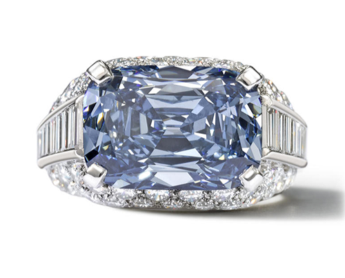 Rare Bvlgari Blue Diamond Expected to 